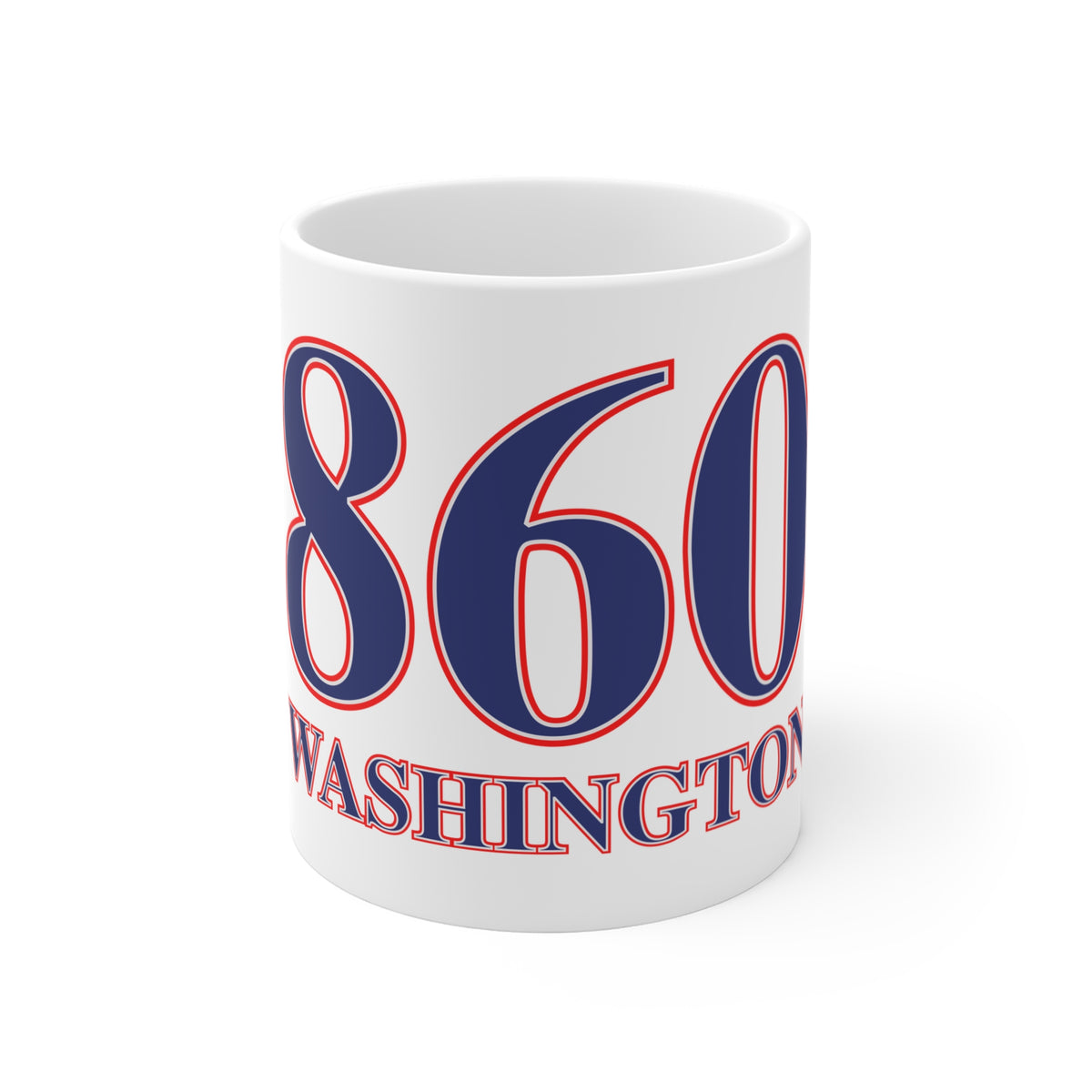 Washington Red, White & Blue Mug 11oz