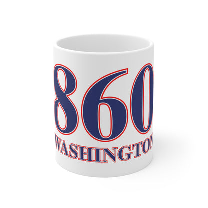 Washington Red, White & Blue Mug 11oz