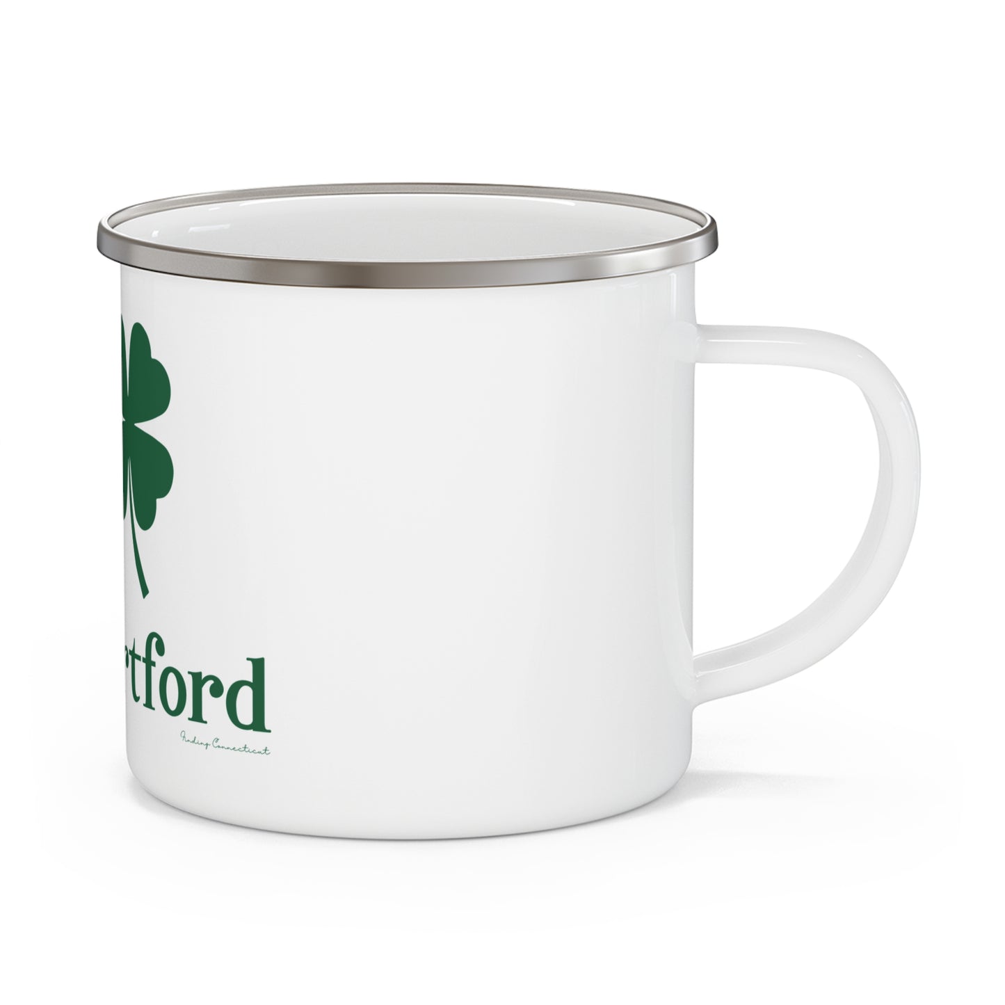 I Clover New Hartford Enamel Camping Mug