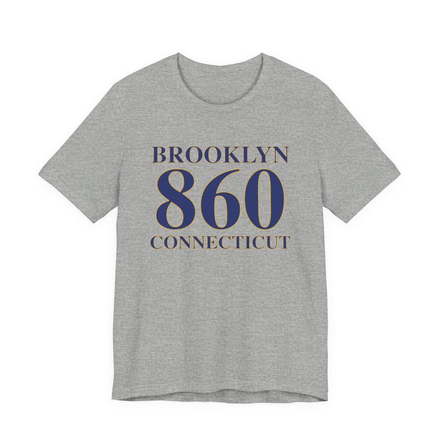 Brooklyn 860 Connecticut Unisex Jersey Short Sleeve T-Shirt