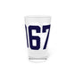 06067 Rocky Hill Connecticut Zip Code Pint Glass, 16oz