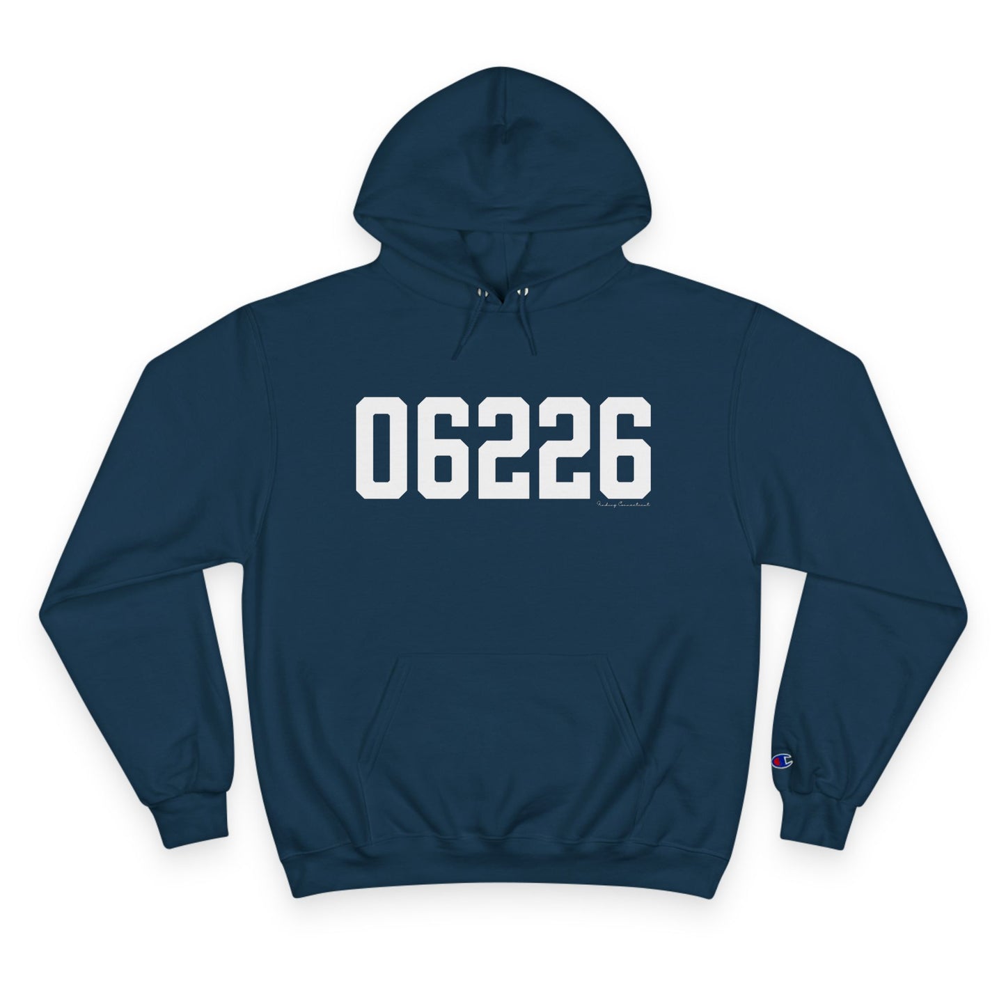 06226 Willimantic CT Zip Code Champion Hoodie