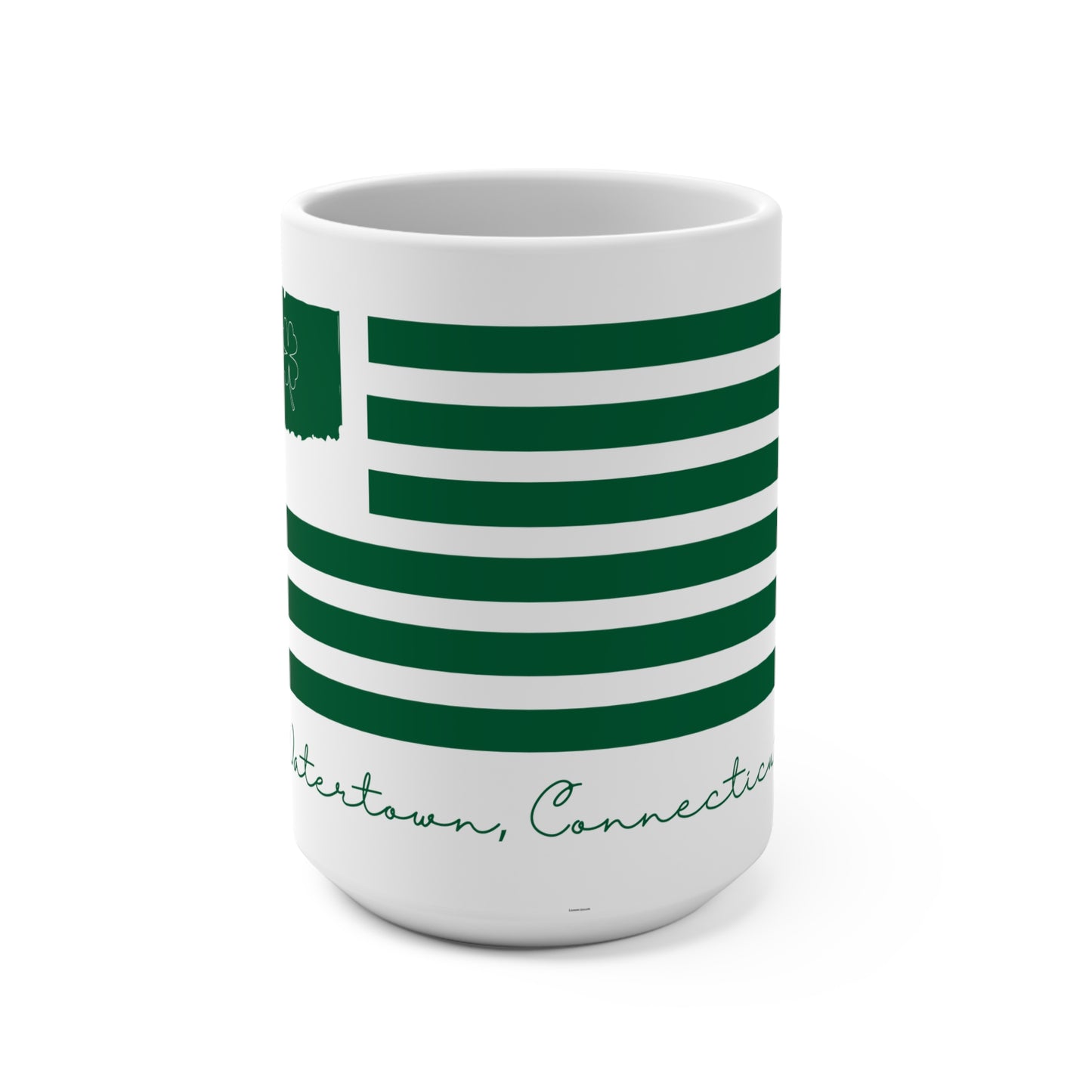 Watertown Connecticut St. Patrick’s Day Flag Mug 15oz
