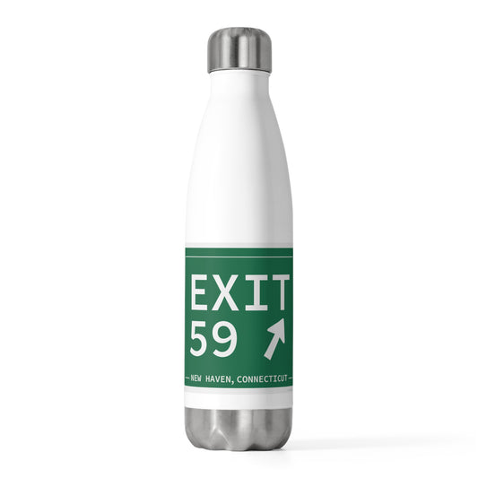 Vintage Exit 59 WCP Sign 20oz Insulated Bottle