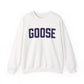 Goose Zip Code  Blue & Purple Unisex Heavy Blend™ Crewneck Sweatshirt