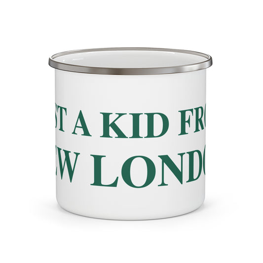 Just a kid from New London Enamel Camping Mug