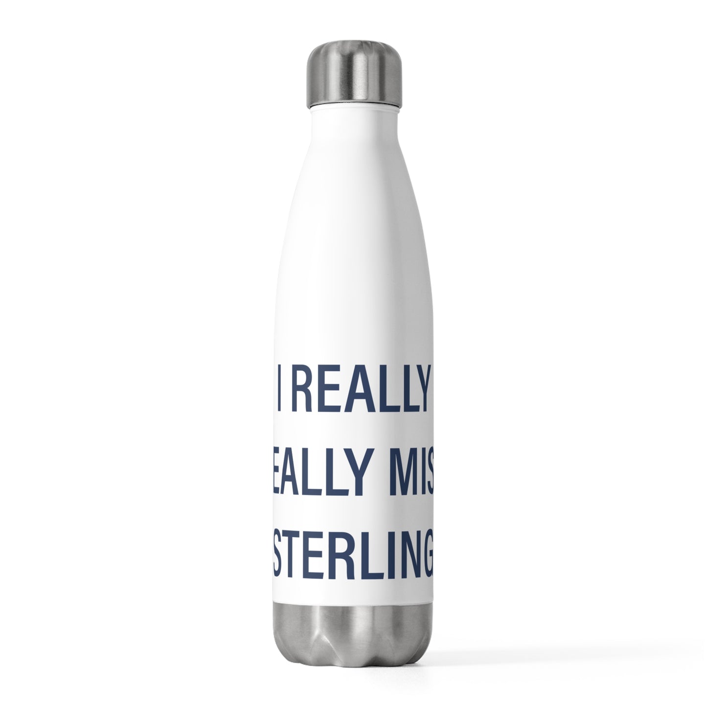 I Really Really Miss Sterling 20oz Insulated Bottle