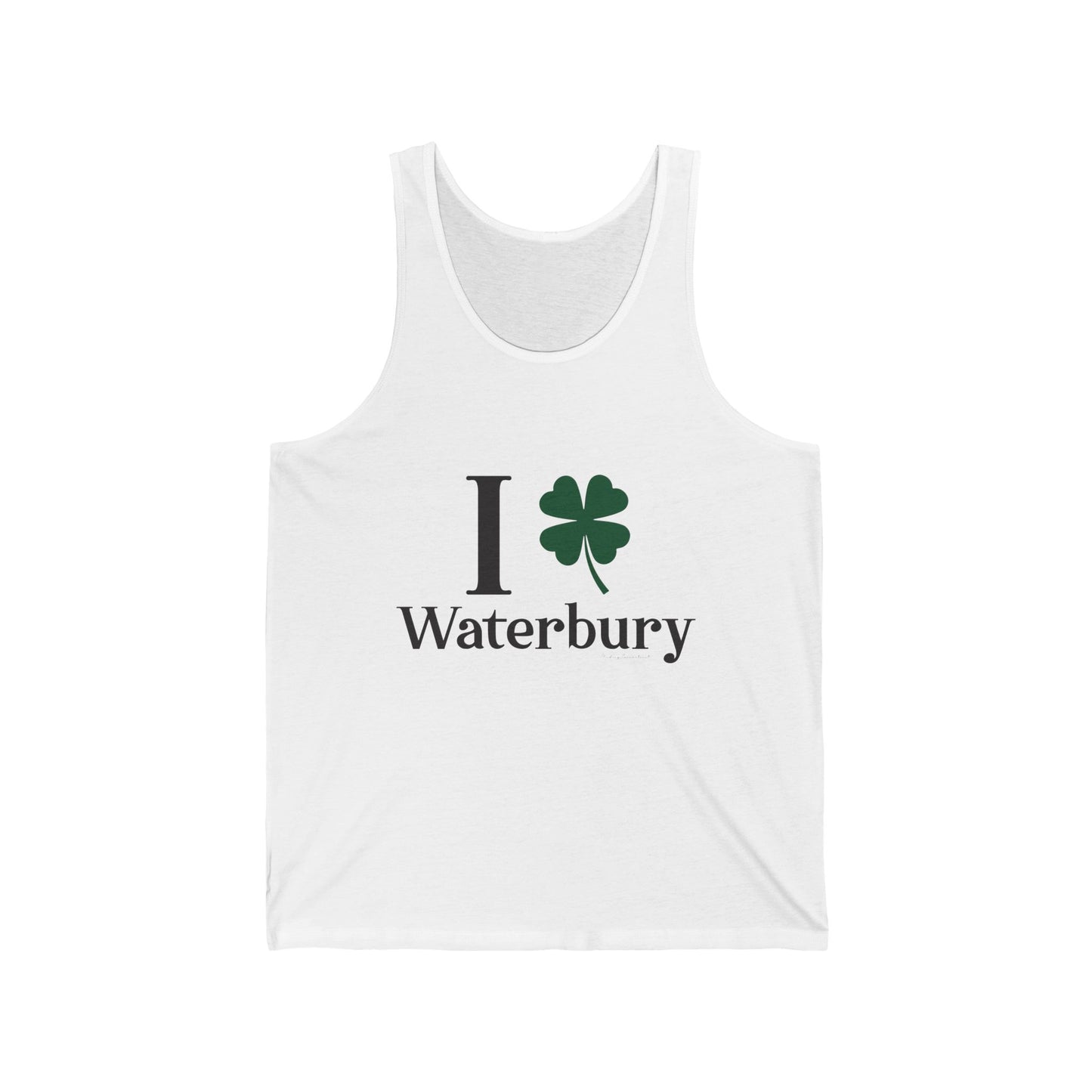 I Clover Waterbury Unisex Jersey Tank