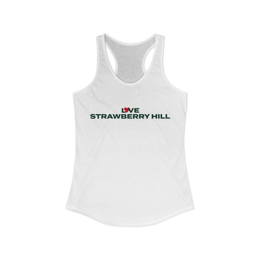 Love Strawberry Hill Women's Ideal Racerback Tank Top