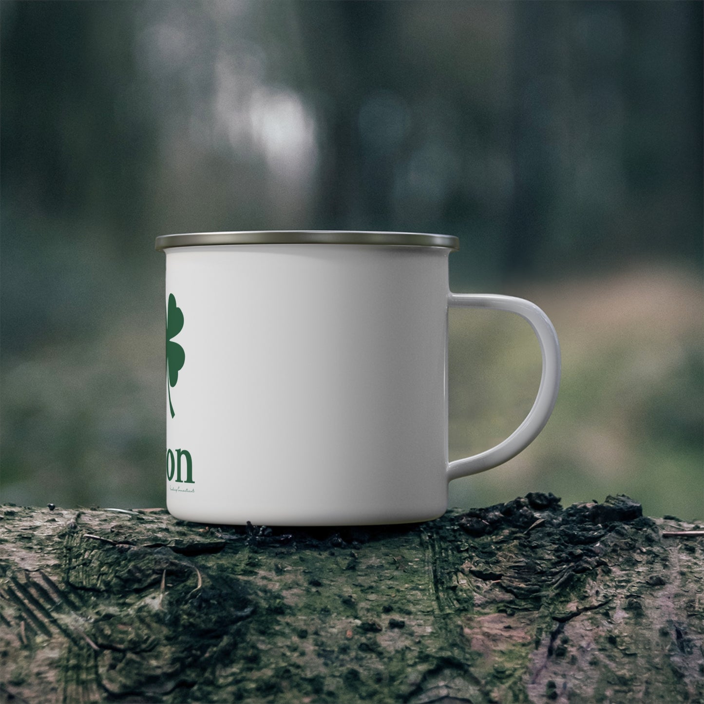 I Clover Wilton Enamel Camping Mug