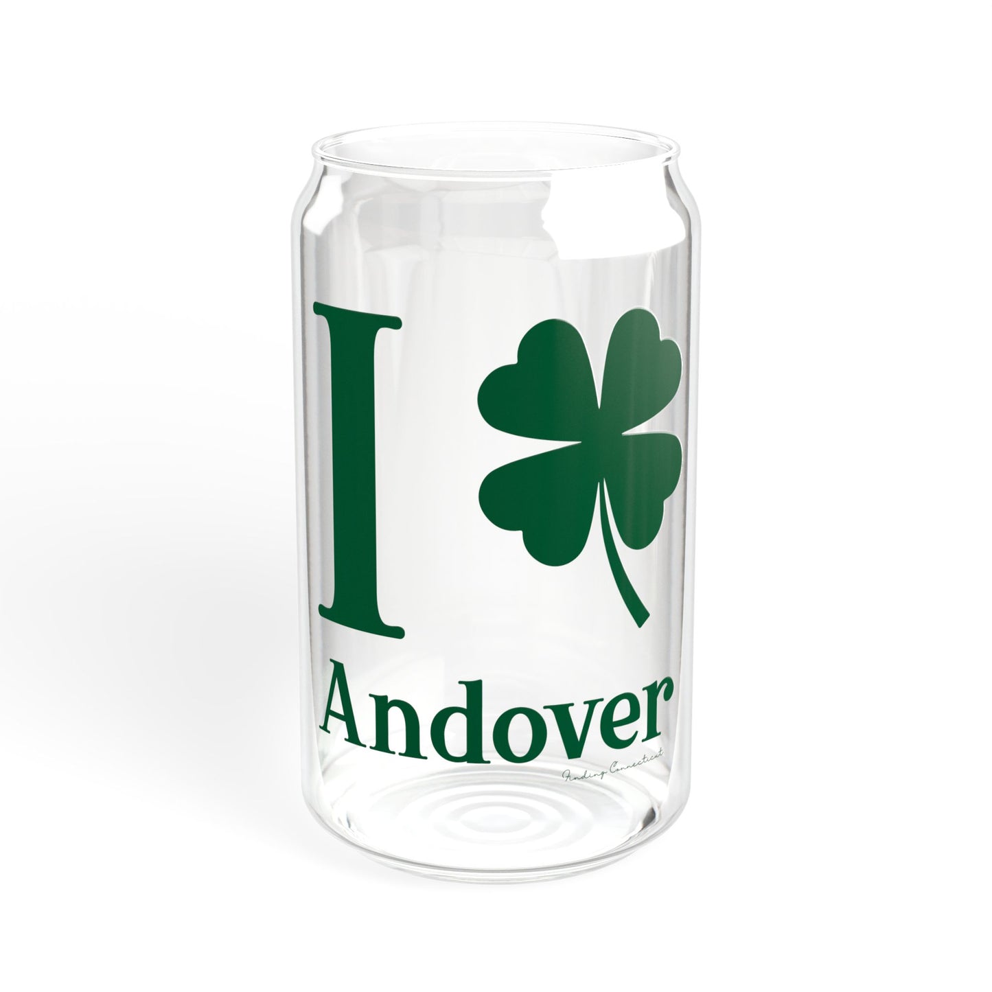 I Clover Andover Sipper Glass, 16oz