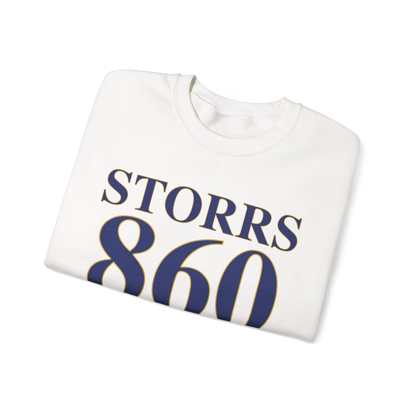 Storrs 860 Connecticut Unisex Heavy Blend™ Crewneck Sweatshirt