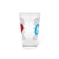 Connecticut Love Pint Glass, 16oz