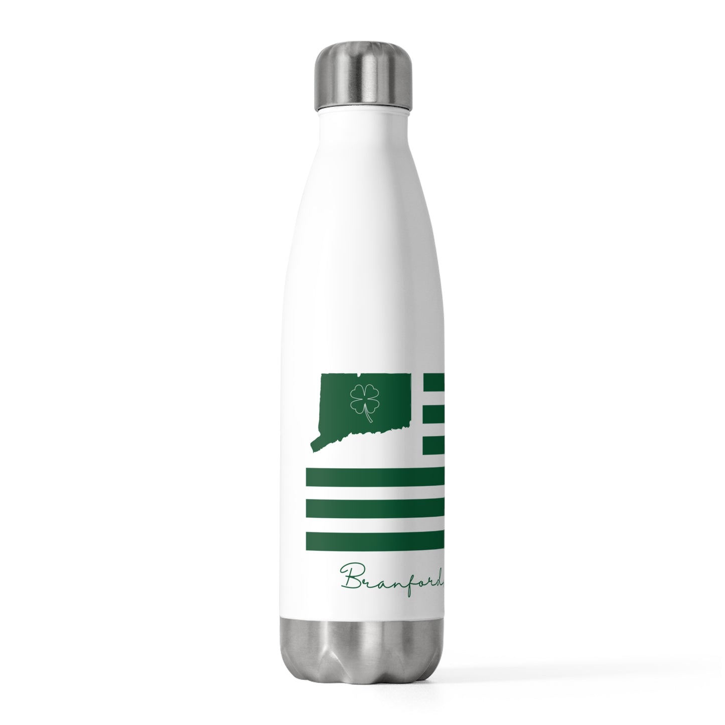 Branford Connecticut St. Patrick’s Day Flag 20oz Insulated Bottle