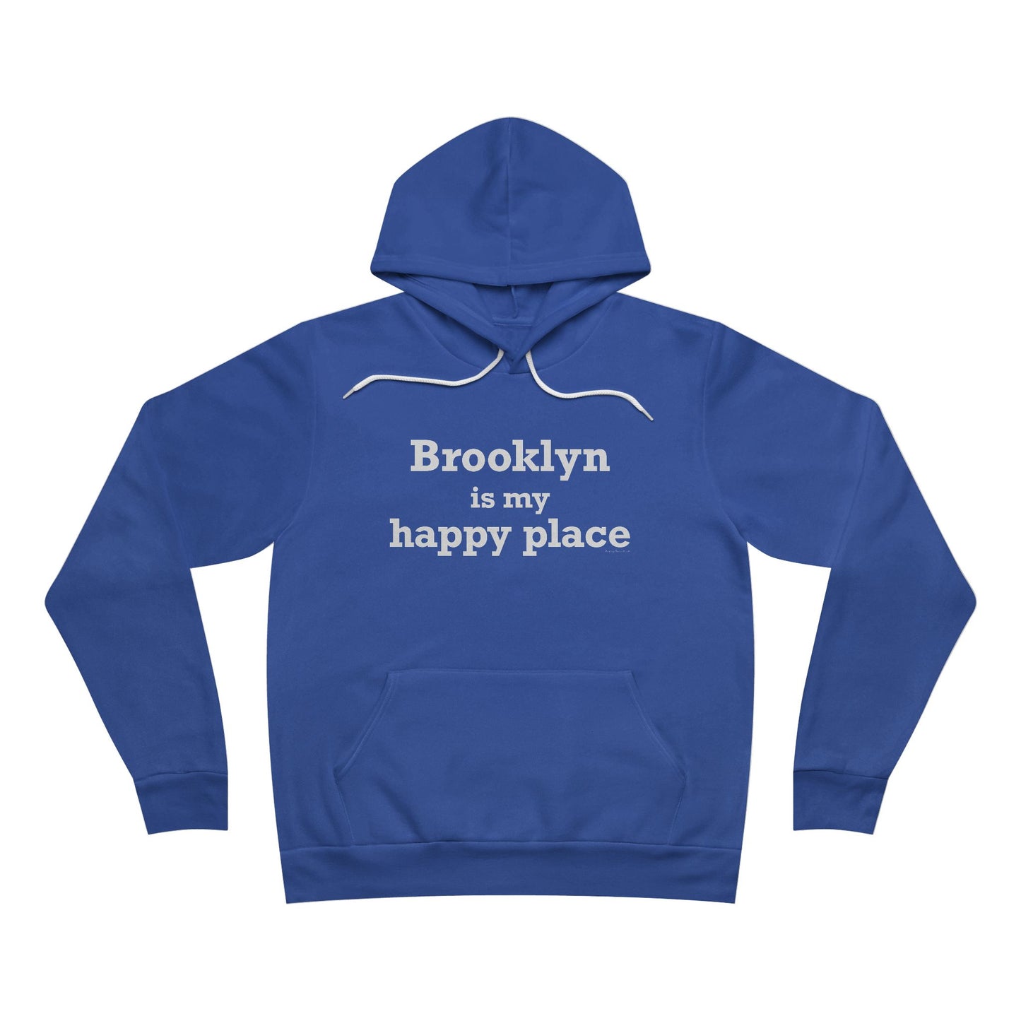Brooklyn is My Happy Place Unisex Sponge Fleece Pullover Hoodie