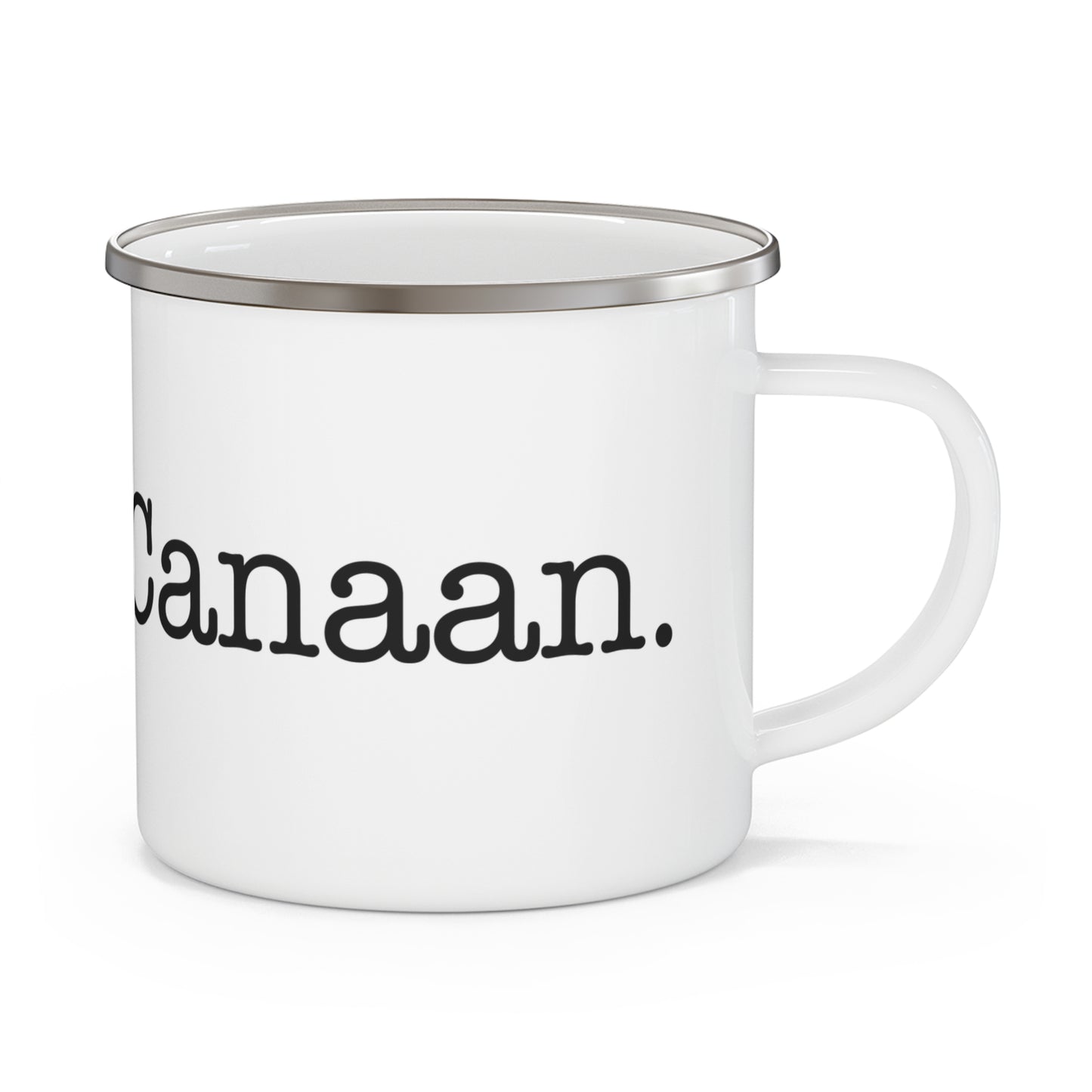 I Heart New Canaan. Enamel Camping Mug