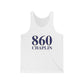 860 Chaplin Unisex Jersey Tank Top