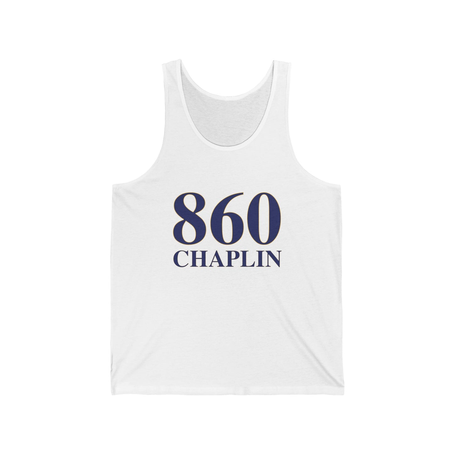 860 Chaplin Unisex Jersey Tank Top