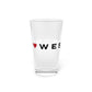 Westport Vision Pint Glass, 16oz