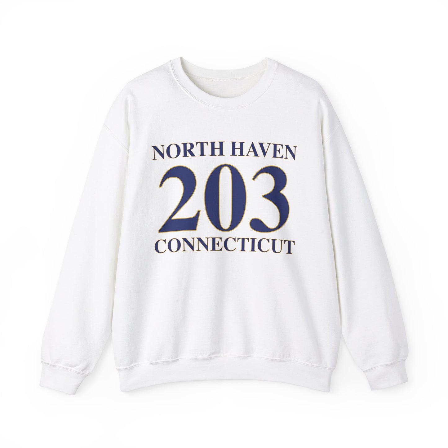 North Haven 203 Connecticut // north haven connecticut unisex  sweatshirt // finding connecticut 