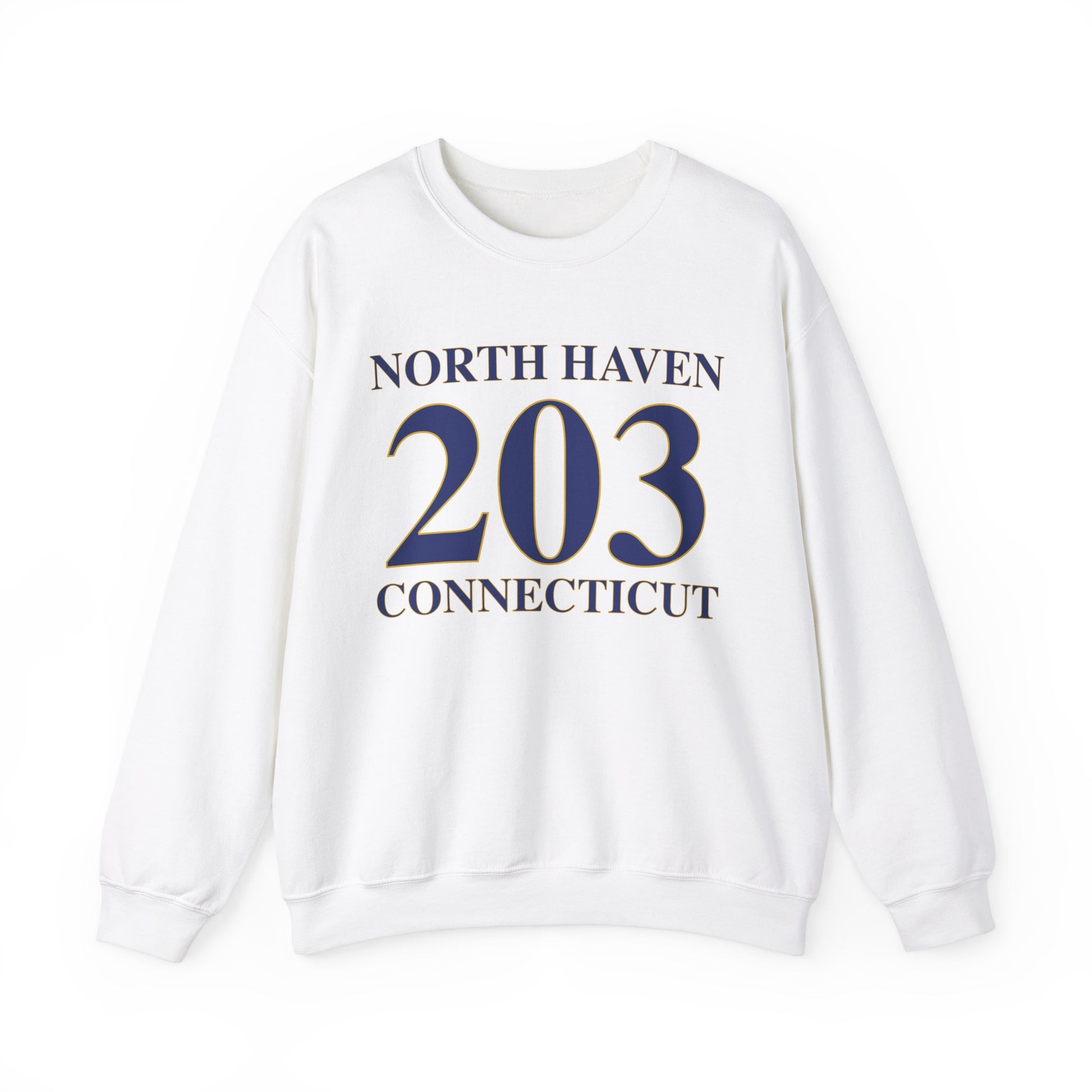North Haven 203 Connecticut // north haven connecticut unisex  sweatshirt // finding connecticut 