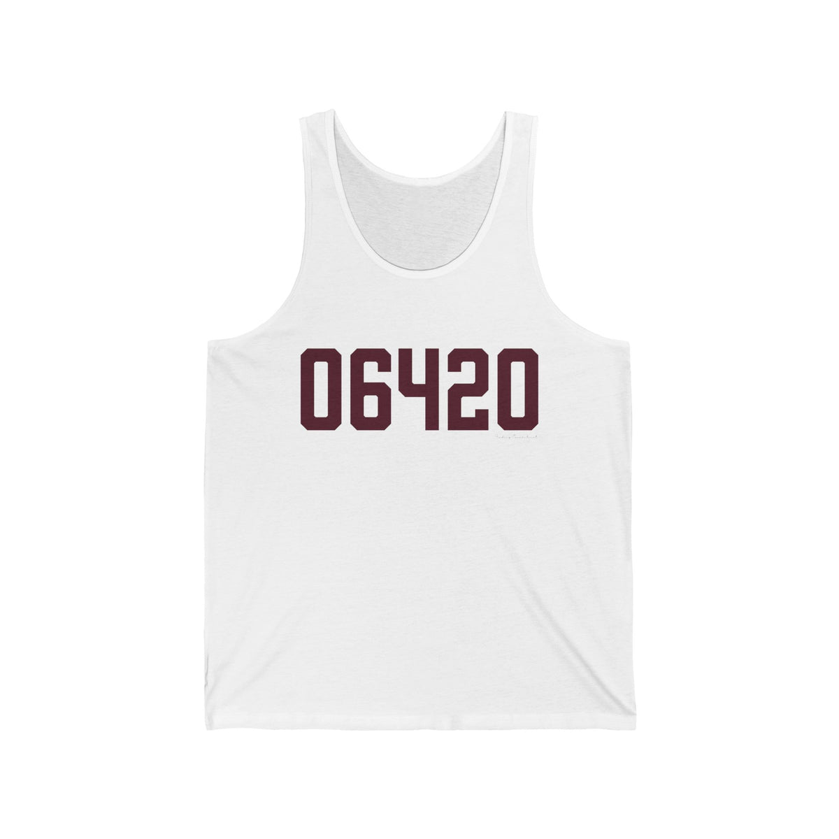 06420 Salem Connecticut Zip Code Unisex Jersey Tank Top