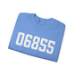 06855 Norwalk CT Zip Code Unisex Heavy Blend™ Crewneck Sweatshirt