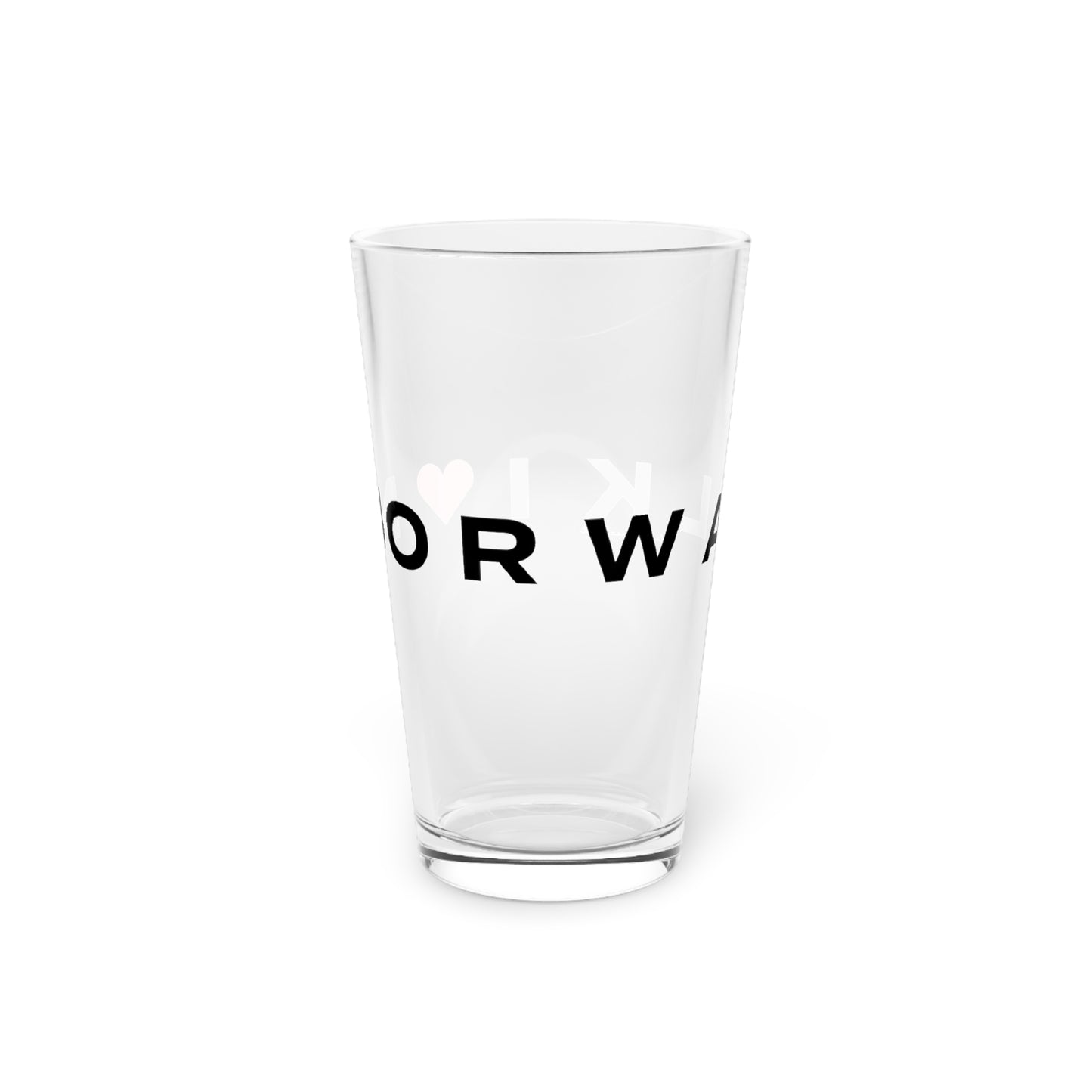 Norwalk Vision Pint Glass, 16oz