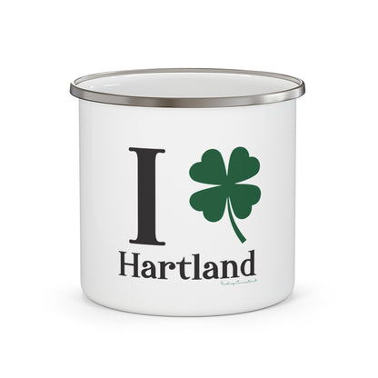 I Clover Hartland Enamel Camping Mug