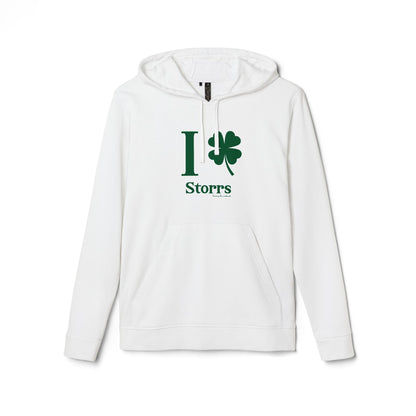 I Clover Storrs adidas Unisex Fleece Hoodie