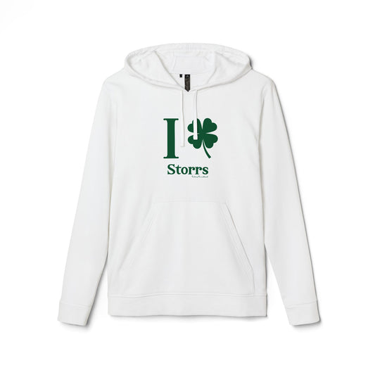 I Clover Storrs adidas Unisex Fleece Hoodie