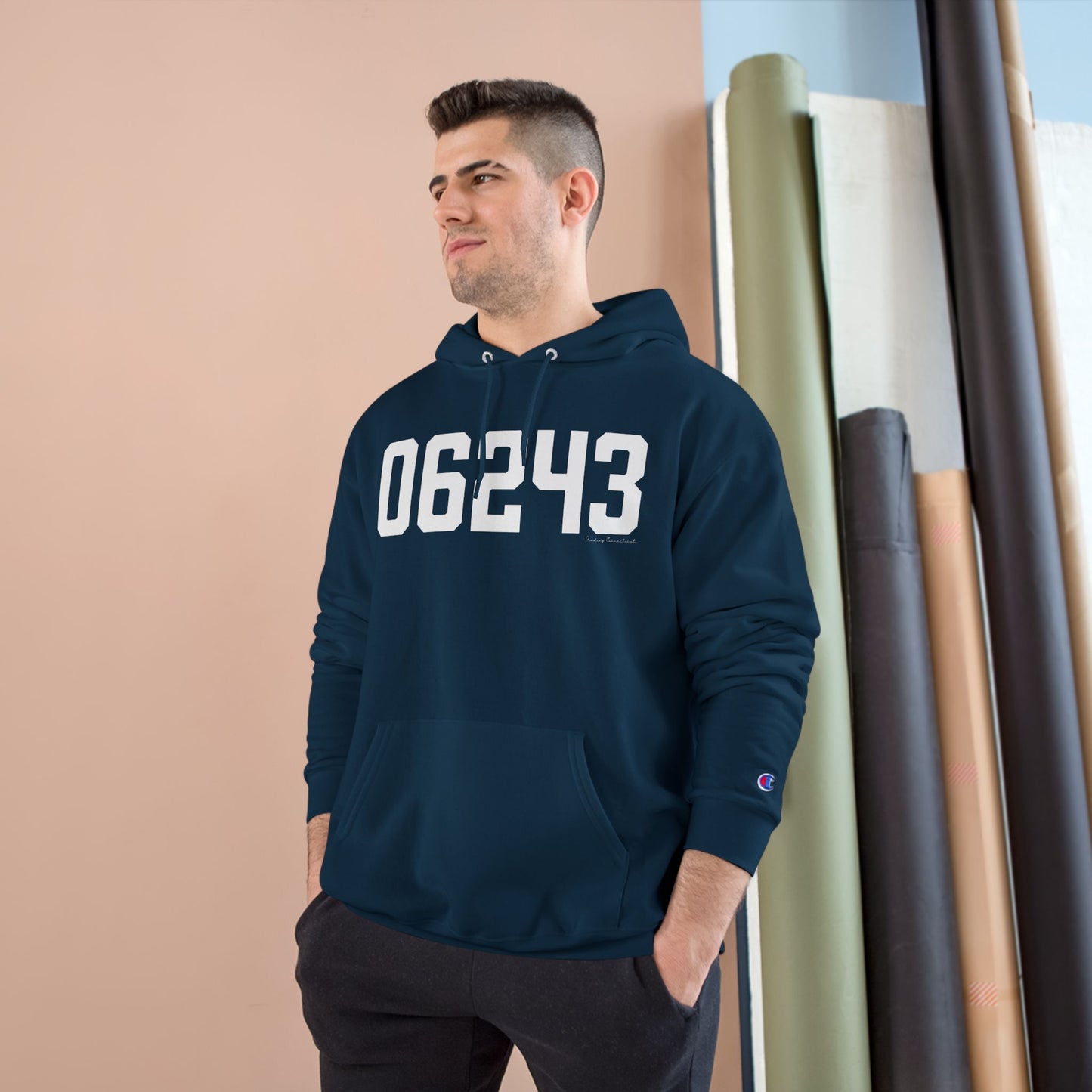 06243 Killingly  CT Zip Code Champion Hoodie