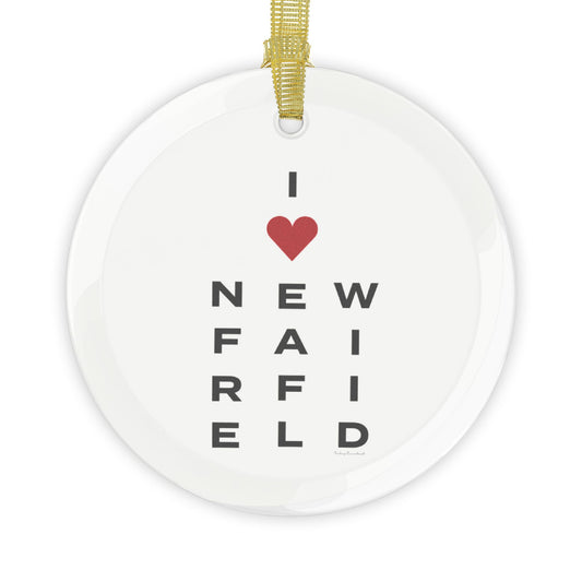 New Fairfield Vision Glass Ornaments