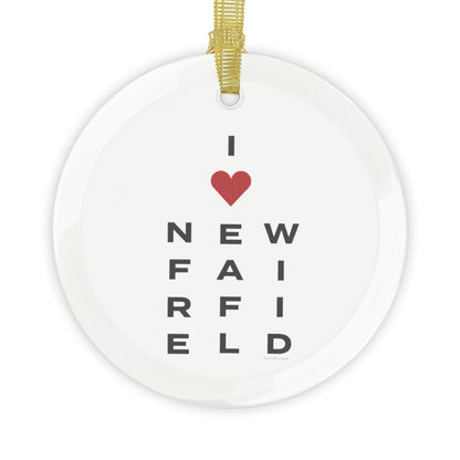 New Fairfield Vision Glass Ornaments