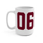 06074 South Windsor Connecticut Zip Code Mug 15oz