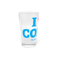I Heart CONN. Pint Glass, 16oz