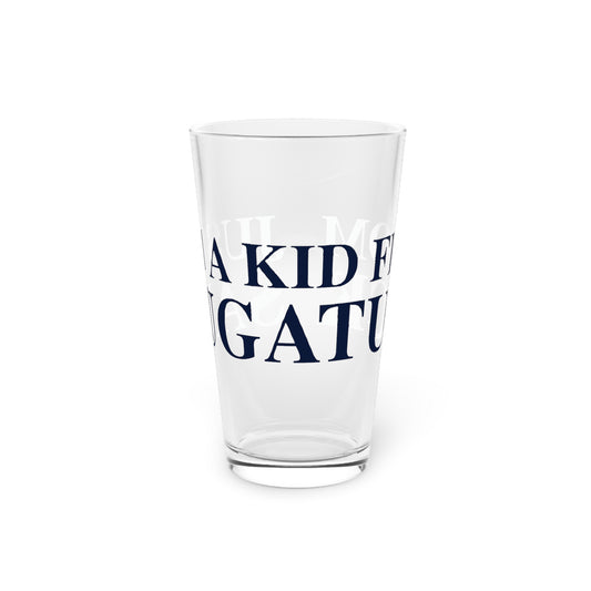 Just a kid from Saugatuck Pint Glass, 16oz