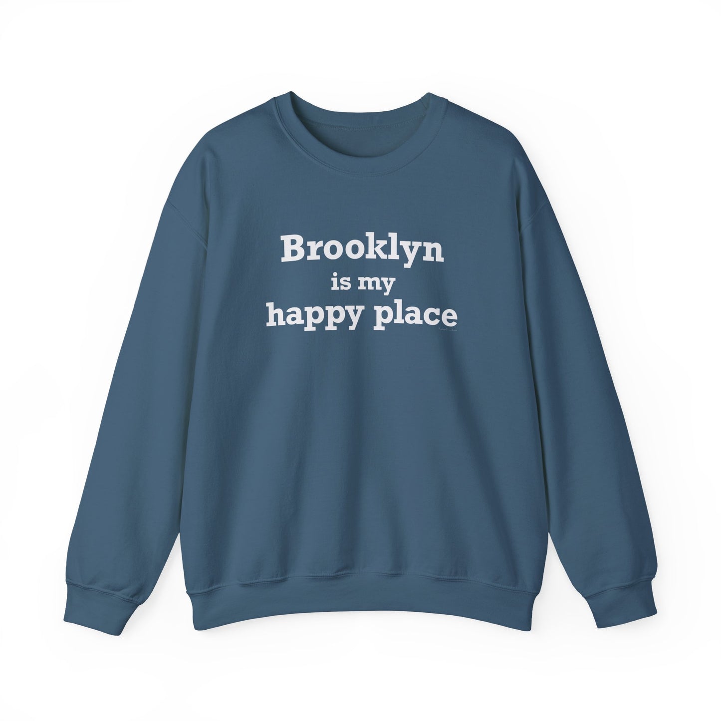 Brooklyn is My Happy Place Unisex Heavy Blend™ Crewneck Sweatshirt