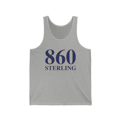 860 Sterling Unisex Jersey Tank Top