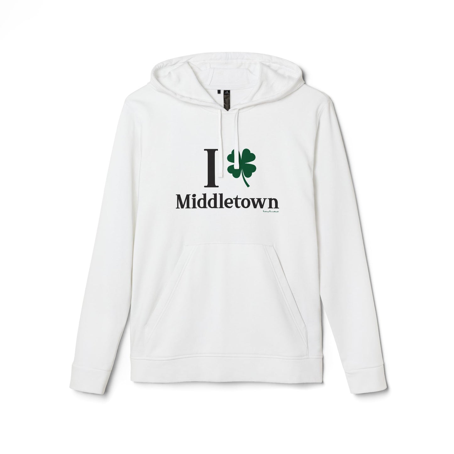 I Clover Middletown adidas® Unisex Fleece Hoodie