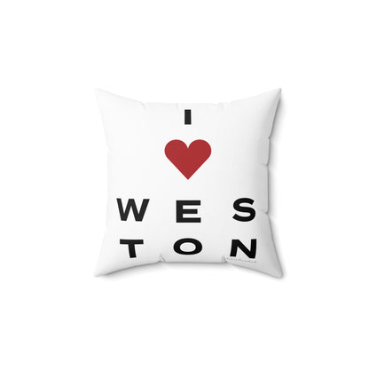 Weston Vision Spun Polyester Square Pillow