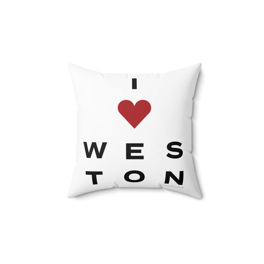 Weston Vision Spun Polyester Square Pillow