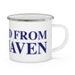 Just a kid from East Haven Enamel Camping Mug