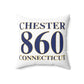 Chester 860 Connecticut Spun Polyester Square Pillow