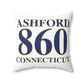 Ashford 860 Connecticut Spun Polyester Square Pillow