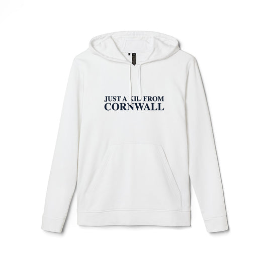 Just a kid from Cornwall adidas Unisex Fleece Hoodie