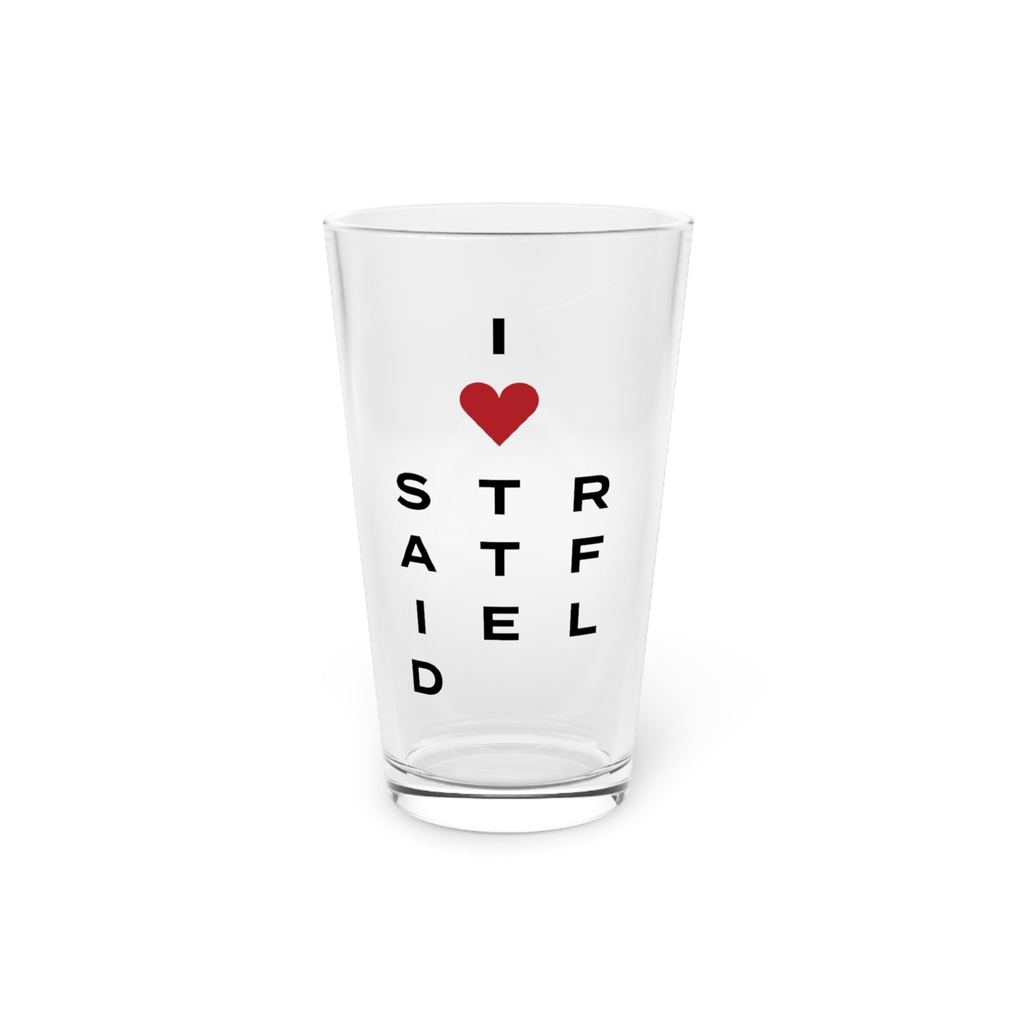 Stratfield Vision Pint Glass, 16oz