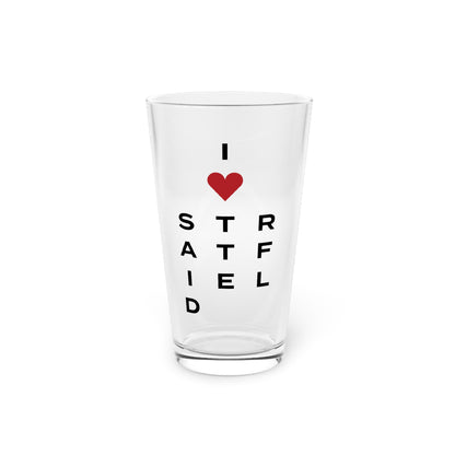 Stratfield Vision Pint Glass, 16oz