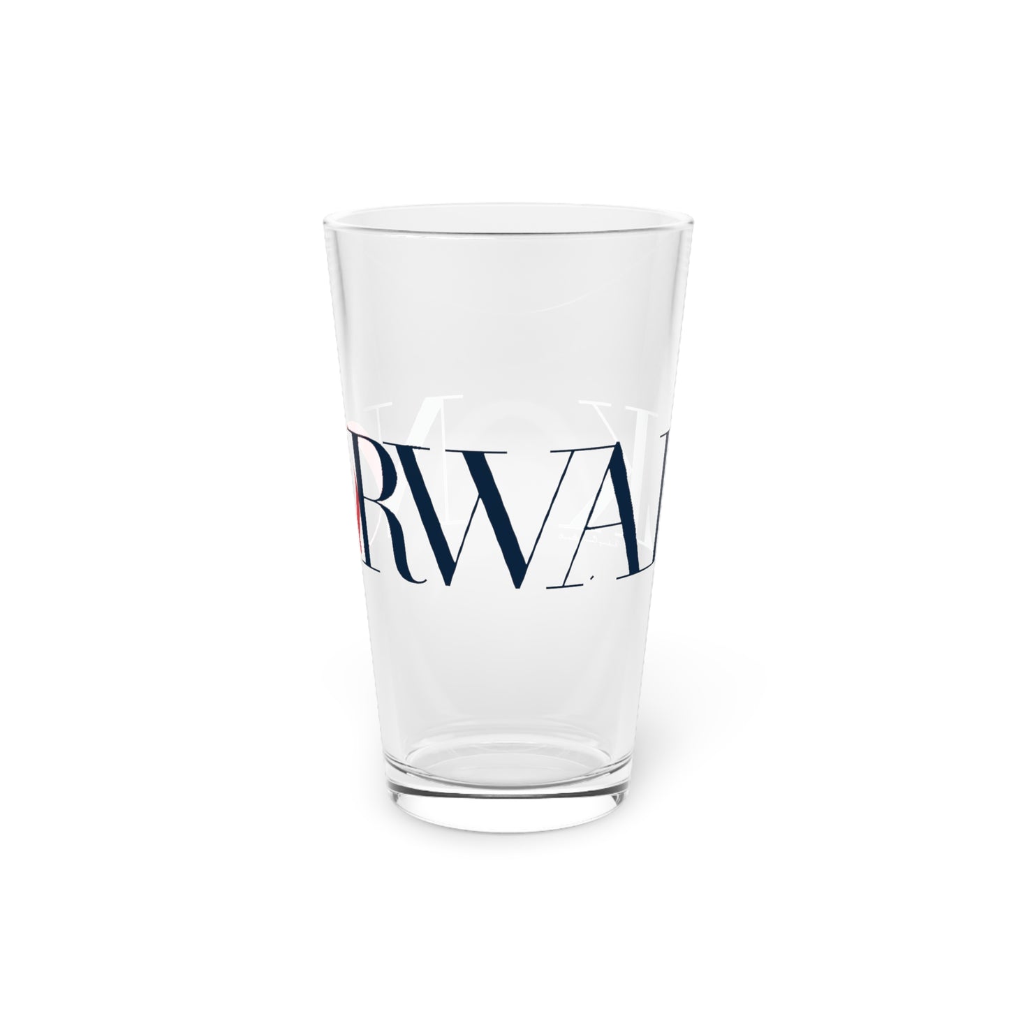 41 Tilt Norwalk Pint Glass, 16oz