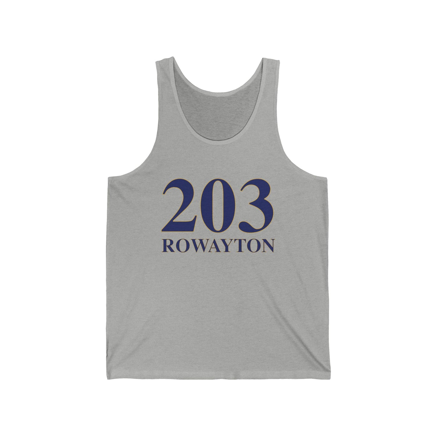 203 Rowayton Unisex Jersey Tank Top